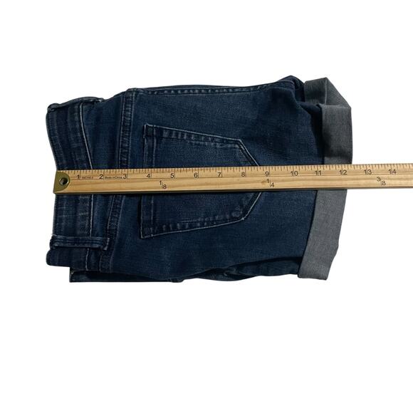 Ingrid & Isabel Womens Size 2 Maternity Jean Shorts Expandable Side Panel Denim - Picture 9 of 9